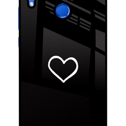 Heart Honor 8X Glass Case Back Cover by Casekaro