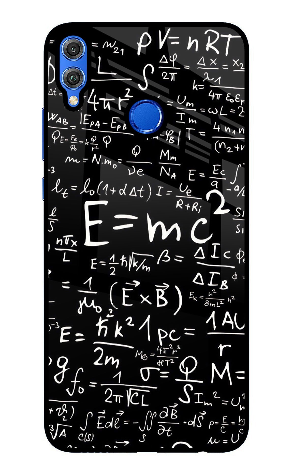 Physics Formula Honor 8X Back Cover