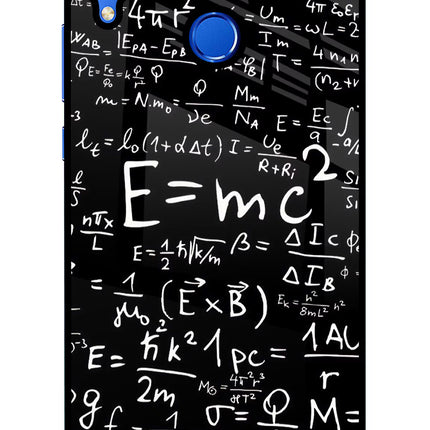 Physics Formula Honor 8X Glass Case