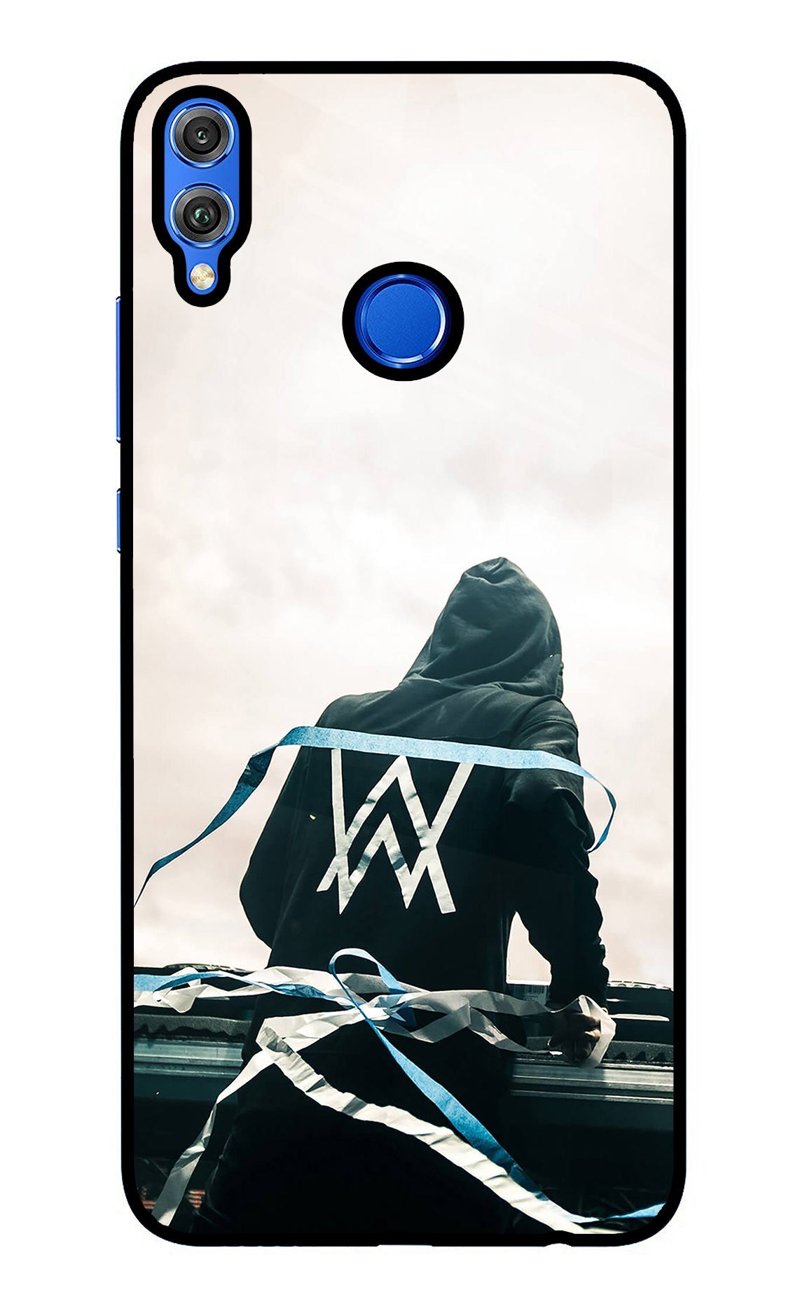 Alan Walker Honor 8X Glass Case