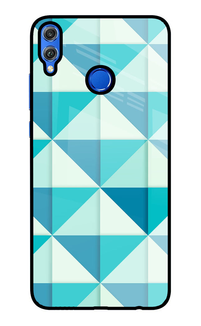 Abstract Honor 8X Glass Case Back Cover by Casekaro