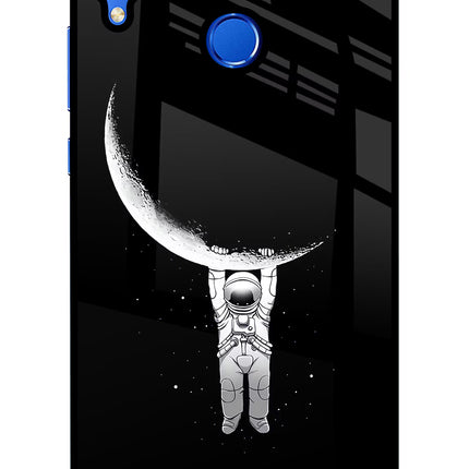 Moon Space Honor 8X Glass Case Back Cover by Casekaro