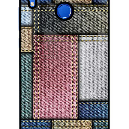 Multicolor Jeans Honor 8X Glass Case Back Cover by Casekaro