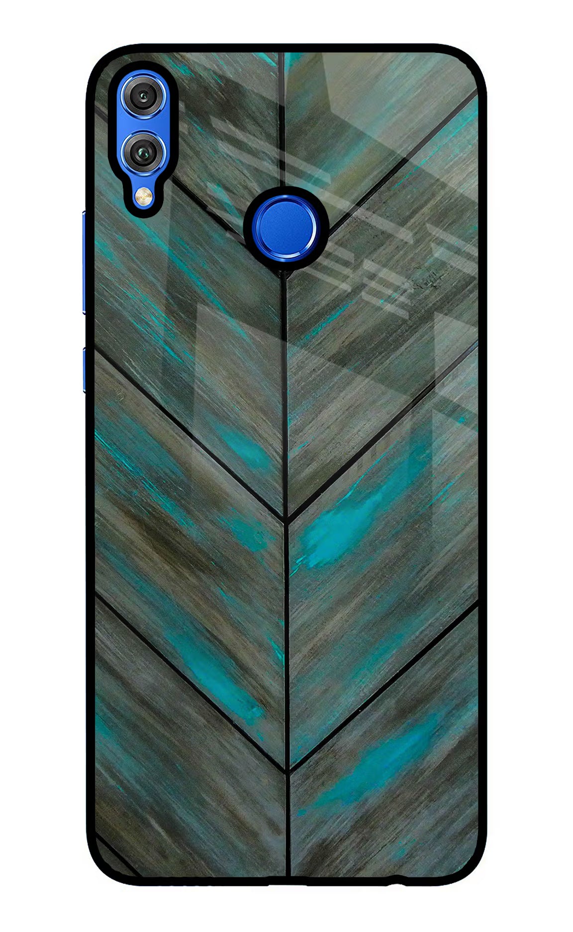 Pattern Honor 8X Glass Case Back Cover by Casekaro
