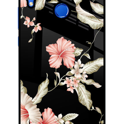Flowers Honor 8X Glass Case Back Cover by Casekaro