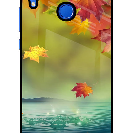 Flowers Honor 8X Glass Case Back Cover by Casekaro