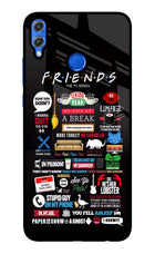 FRIENDS Honor 8X Glass Case
