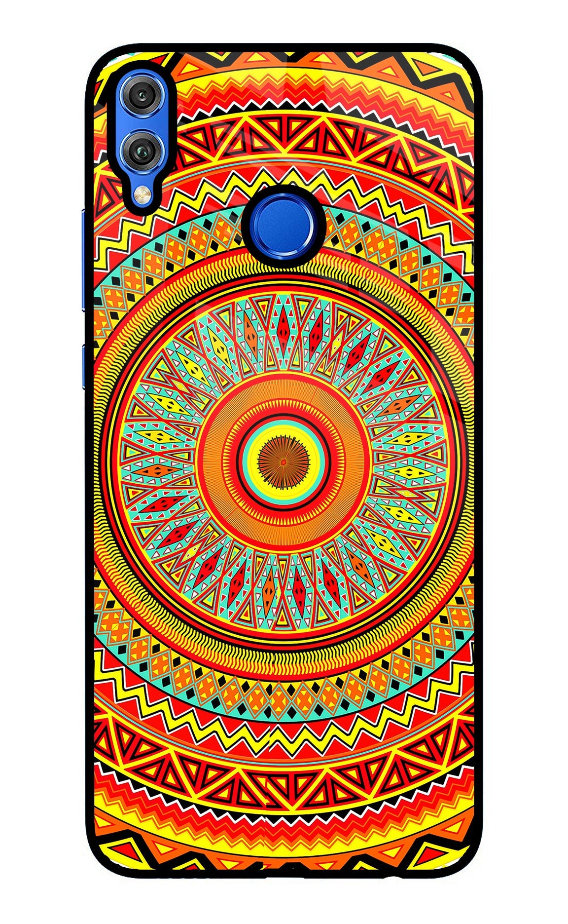 Mandala Pattern Honor 8X Glass Case