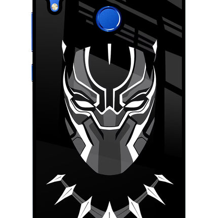 Black Panther Honor 8X Glass Case Back Cover by Casekaro