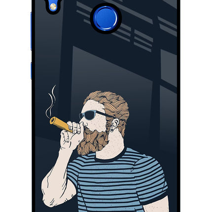 Smoking Honor 8X Glass Case Back Cover by Casekaro