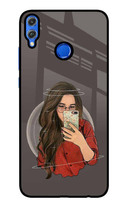 Selfie Queen Honor 8X Glass Case