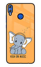 High On Music Honor 8X Glass Case Back Cover by Casekaro