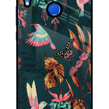Birds Honor 8X Glass Case Back Cover by Casekaro