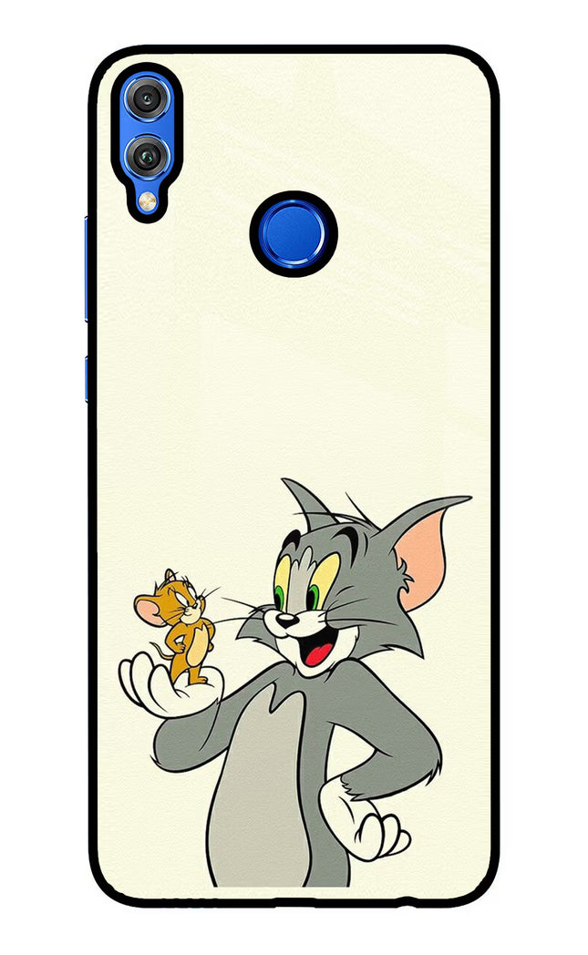 Tom & Jerry Honor 8X Glass Case Back Cover by Casekaro