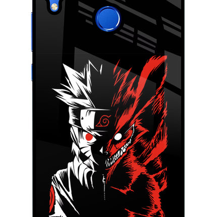 Naruto Two Face Honor 8X Glass Case Back Cover by Casekaro