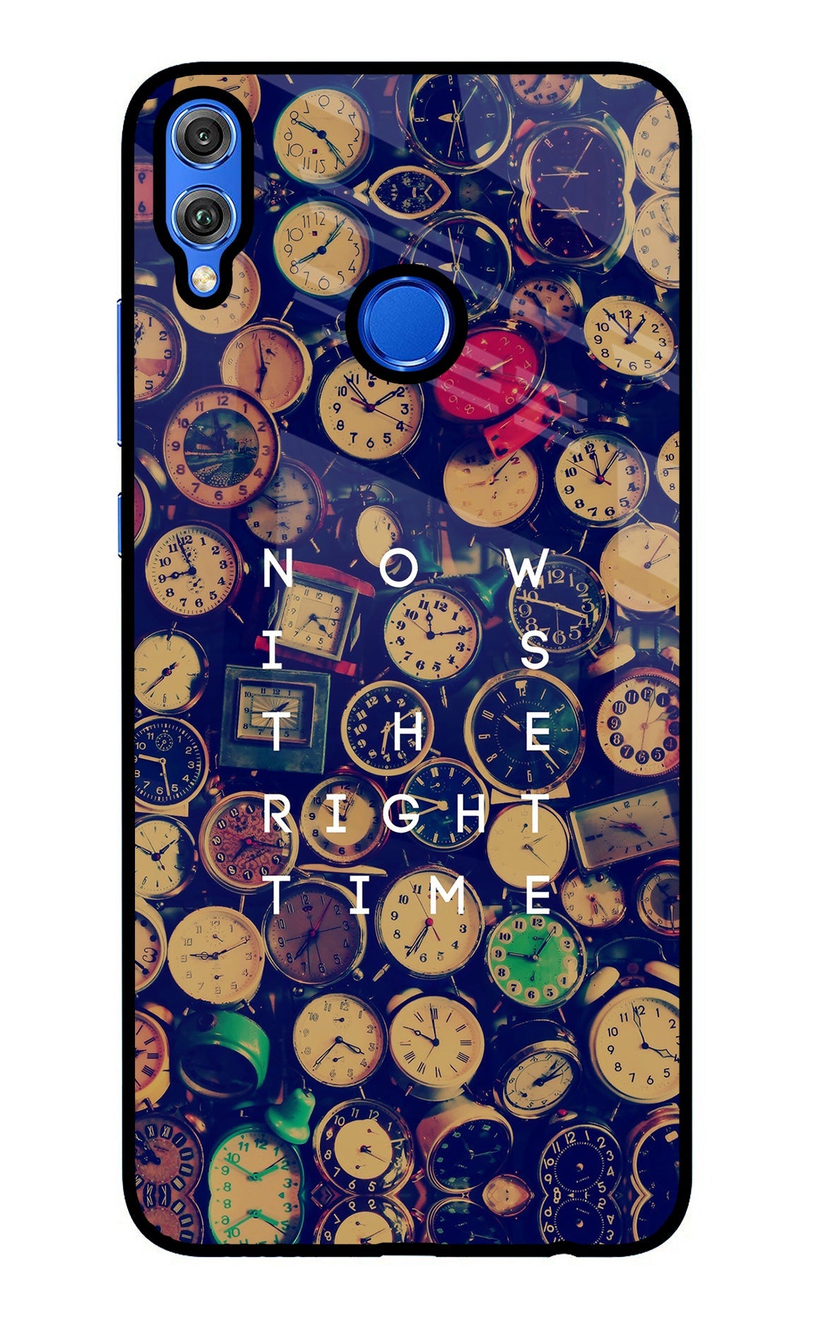 Now is the Right Time Quote Honor 8X Glass Case