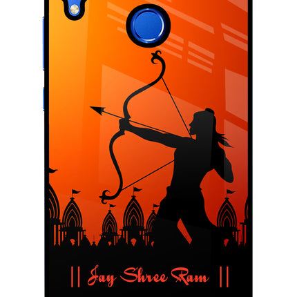 Lord Ram - 4 Honor 8X Glass Case Back Cover by Casekaro