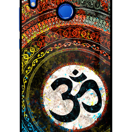 Om Cultural Honor 8X Glass Case Back Cover by Casekaro