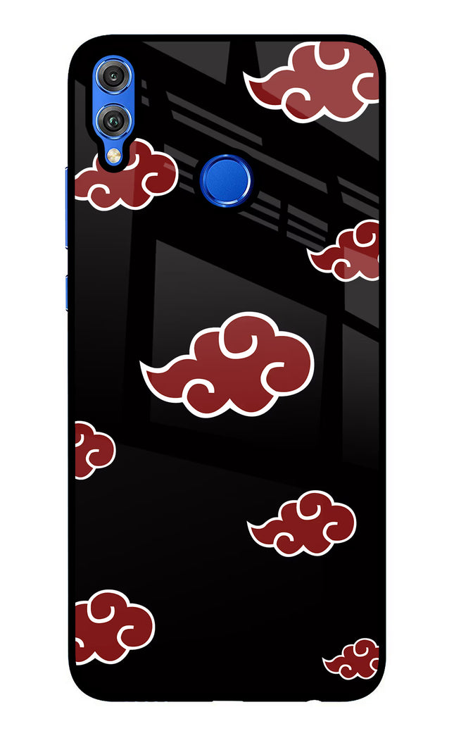 Akatsuki Honor 8X Glass Case Back Cover by Casekaro