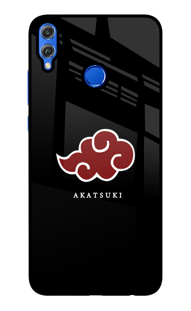 Akatsuki Honor 8X Glass Case Back Cover by Casekaro