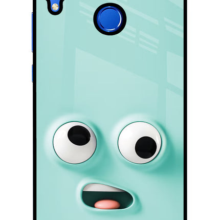 Funny Cartoon Honor 8X Glass Case Back Cover by Casekaro