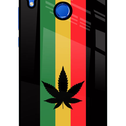 Weed Flag Honor 8X Glass Case Back Cover by Casekaro