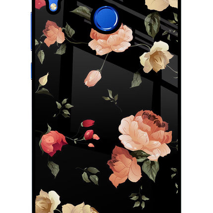Flowers Honor 8X Glass Case Back Cover by Casekaro
