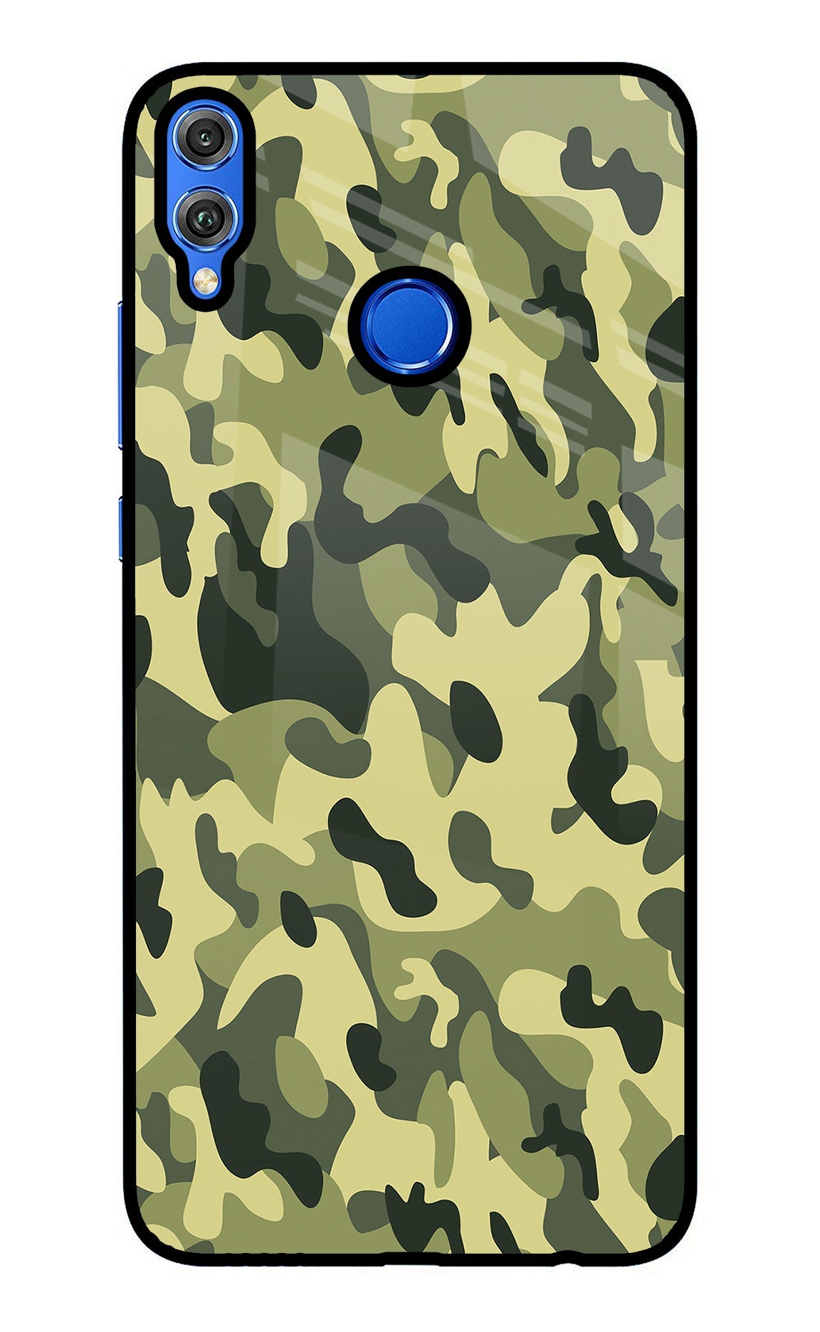 Camouflage Honor 8X Back Cover