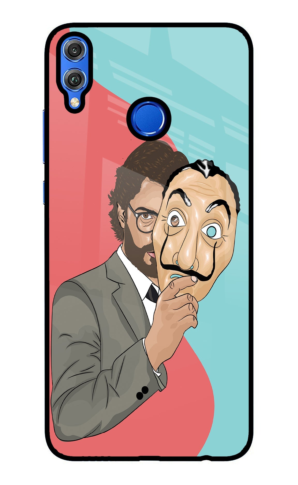 Professor Honor 8X Back Cover