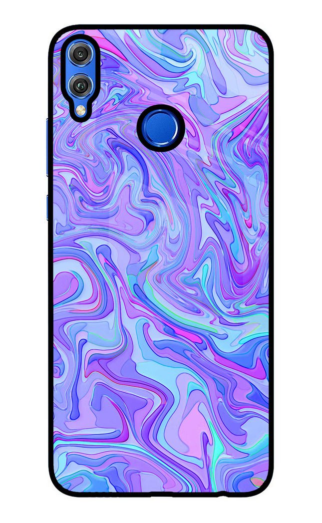 Glitter Honor 8X Glass Case Back Cover by Casekaro