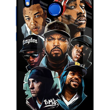 Rappers Honor 8X Glass Case Back Cover by Casekaro