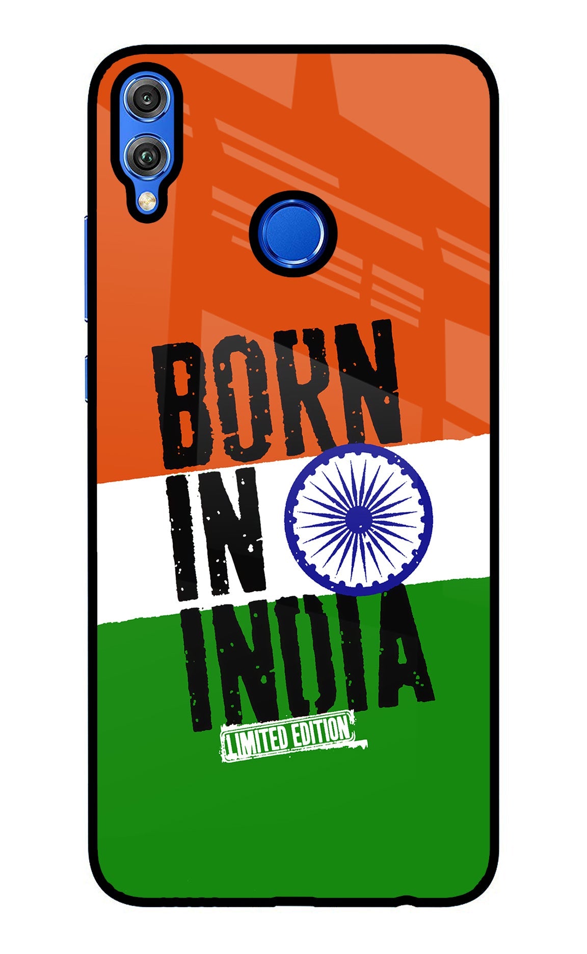 Born in India Honor 8X Glass Case