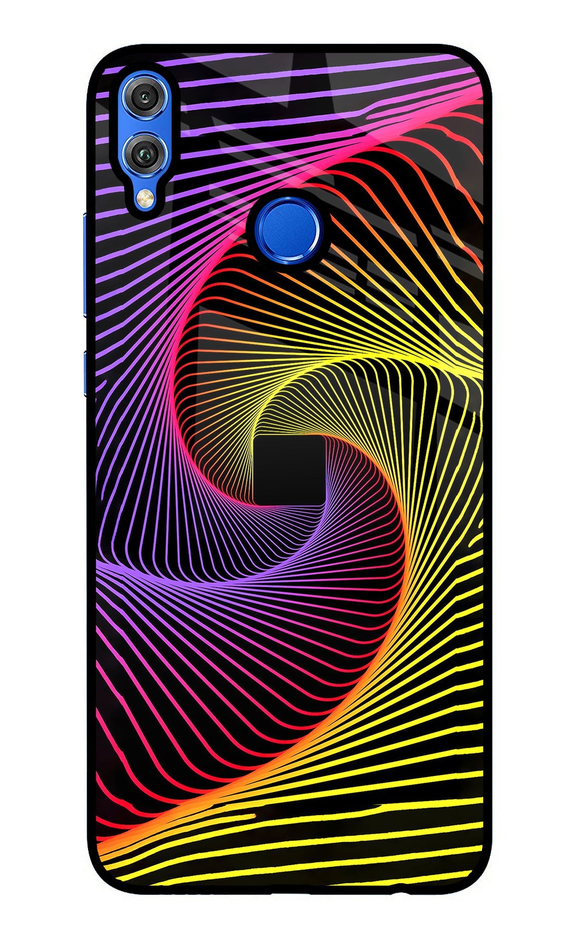 Colorful Strings Honor 8X Back Cover