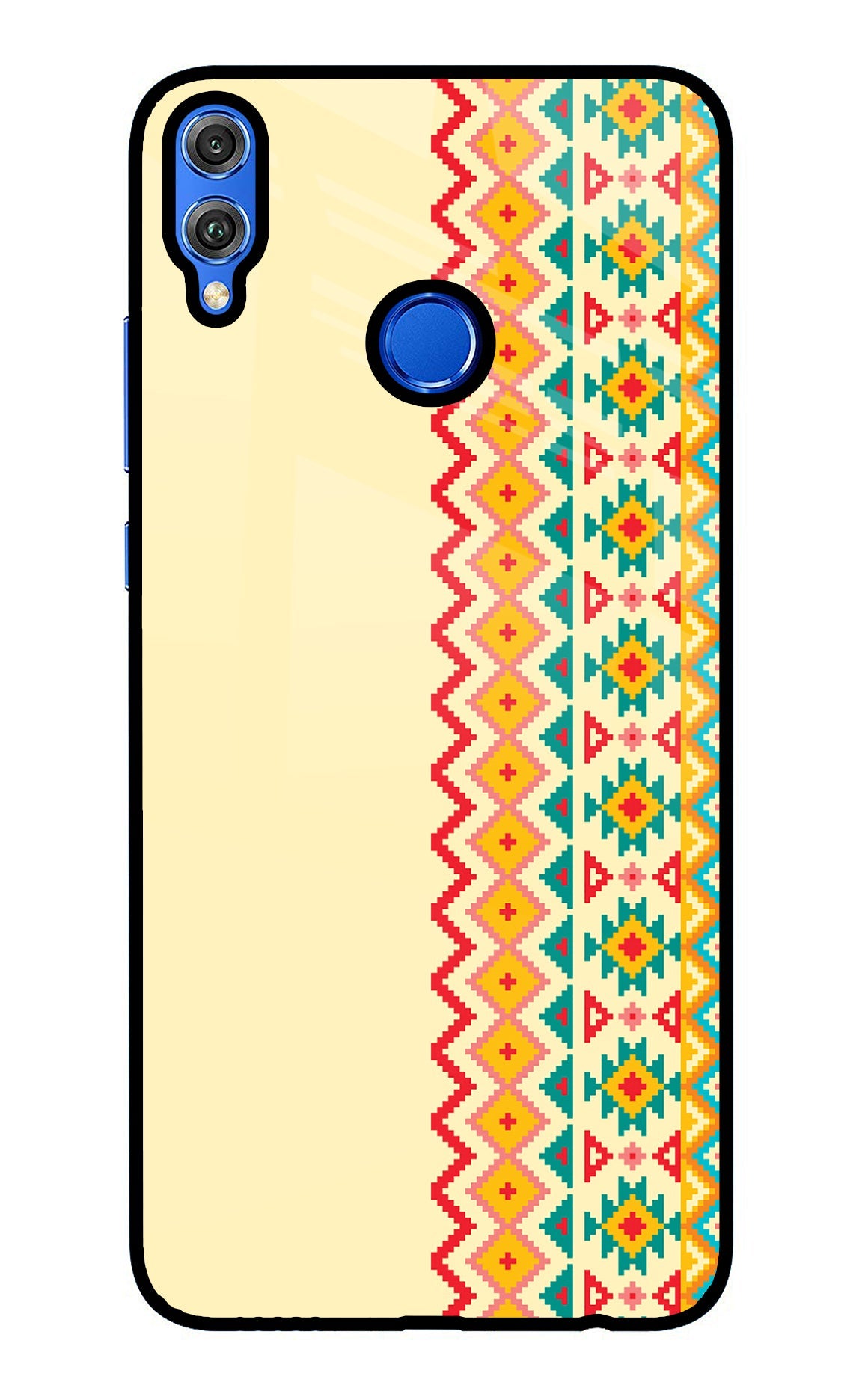 Ethnic Seamless Honor 8X Back Cover