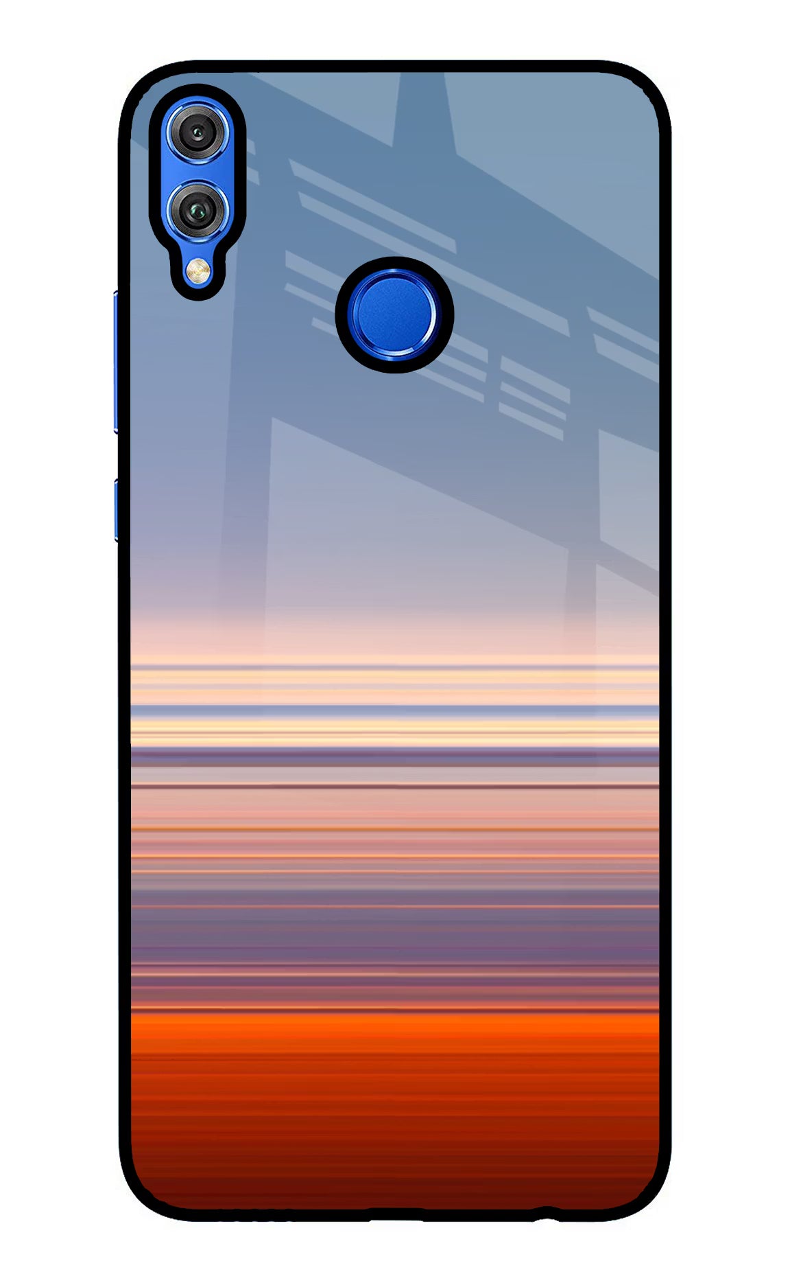 Morning Colors Honor 8X Glass Case Back Cover by Casekaro