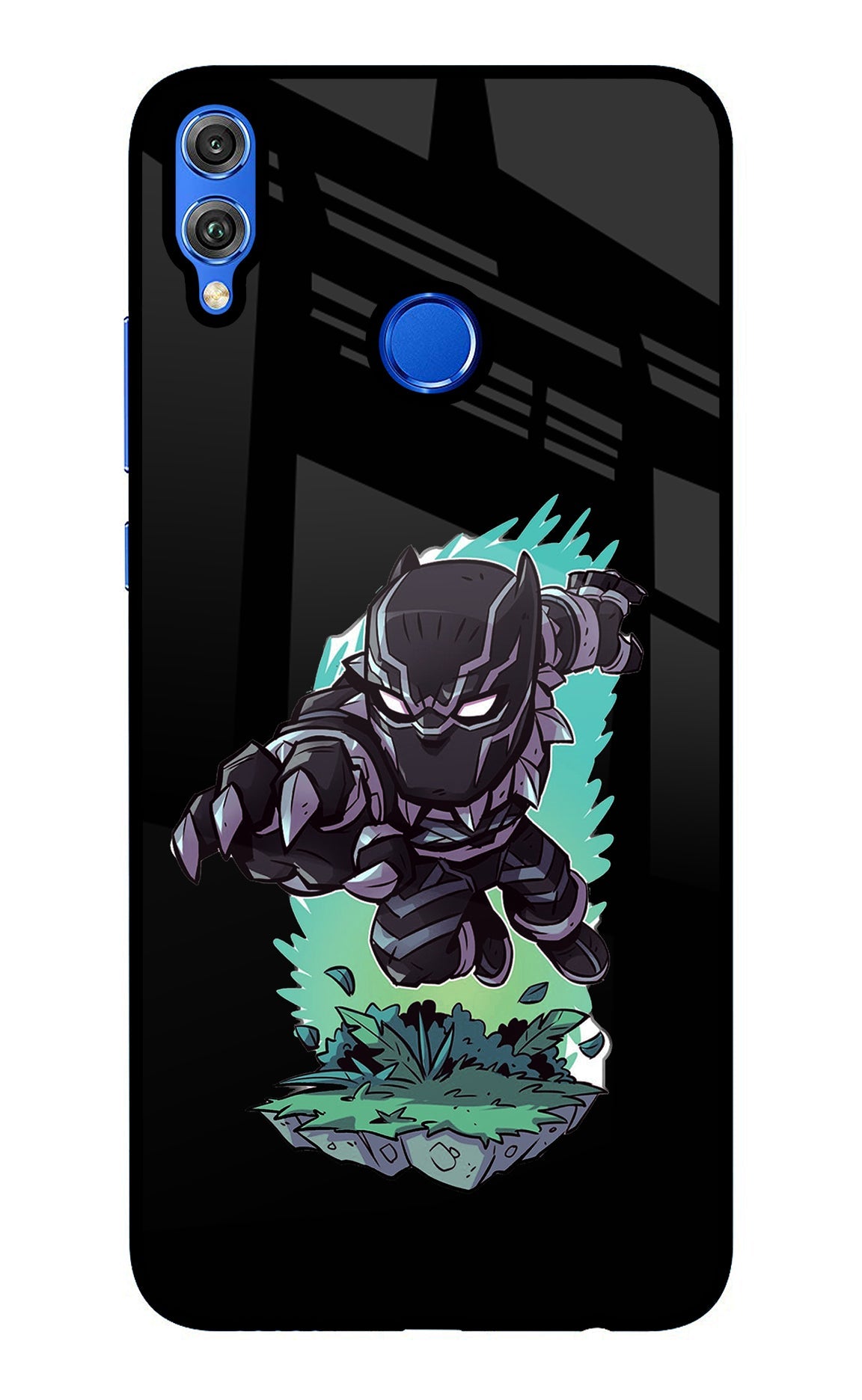 Black Panther Honor 8X Glass Case