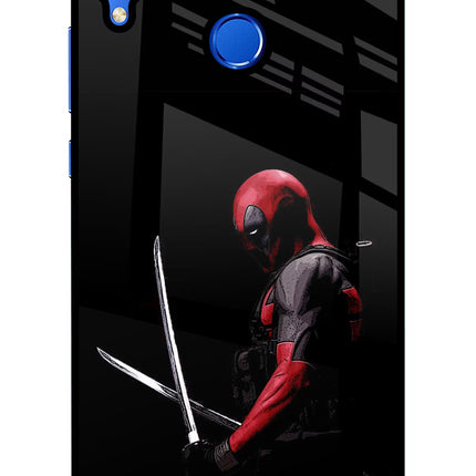 Deadpool Honor 8X Glass Case Back Cover by Casekaro