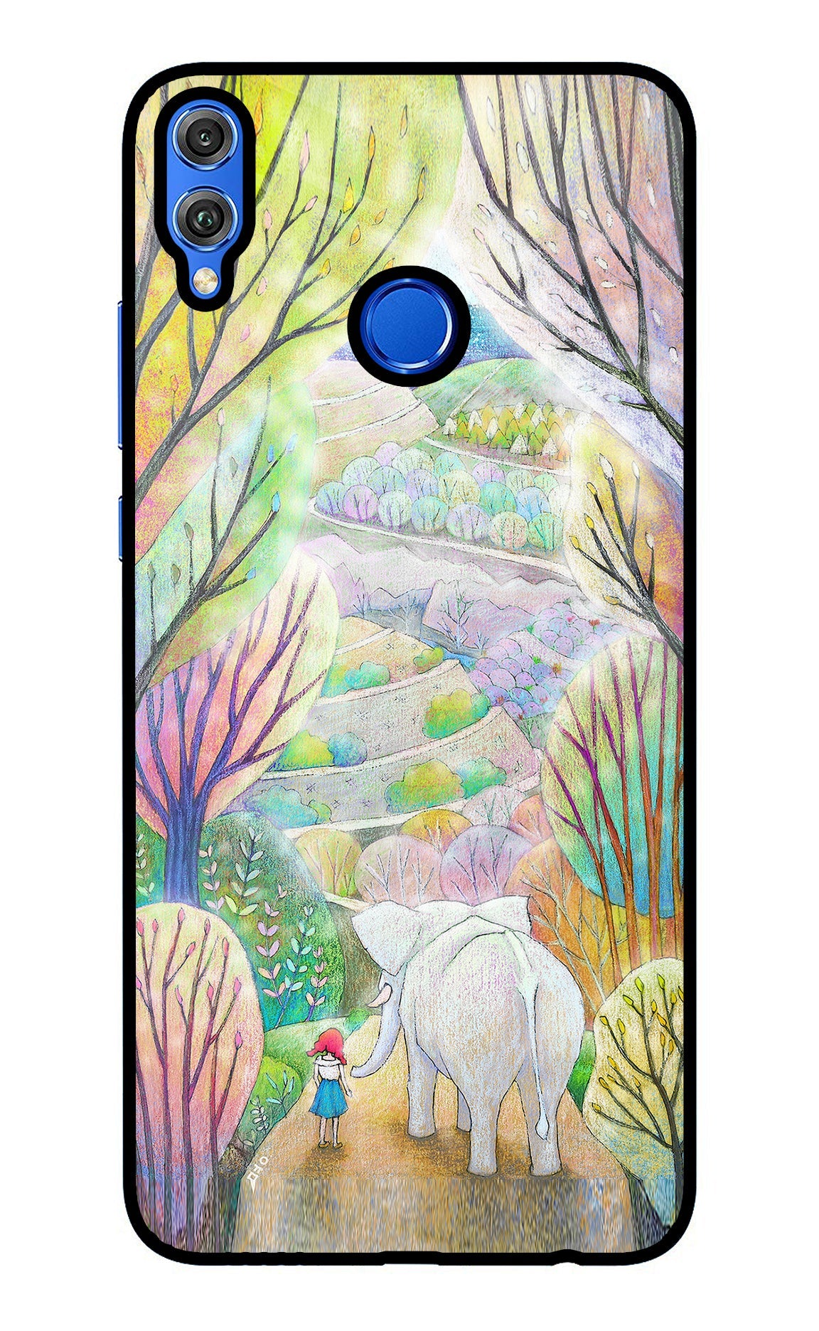 Nature Painting Honor 8X Back Cover