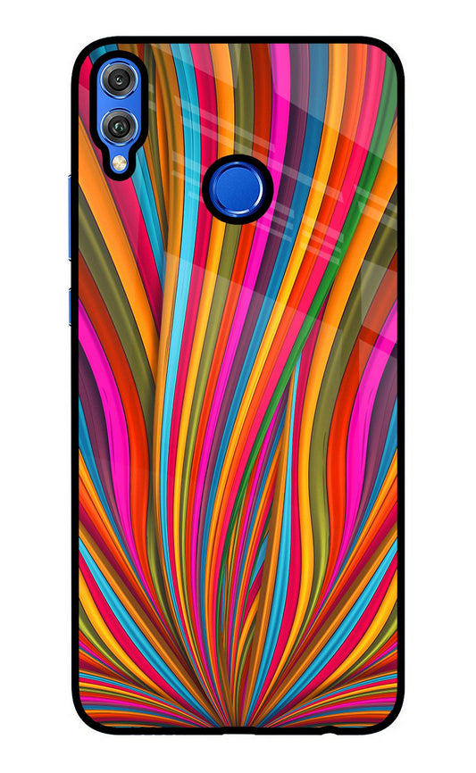 Trippy Wavy Honor 8X Glass Case