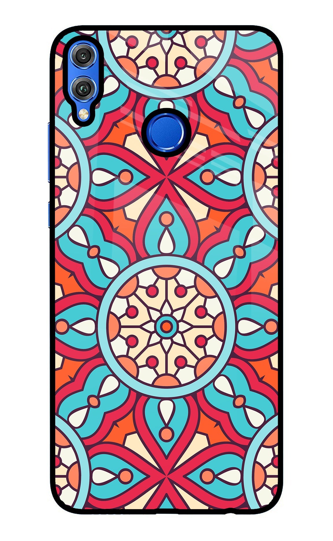 Mandala Geometric Honor 8X Back Cover