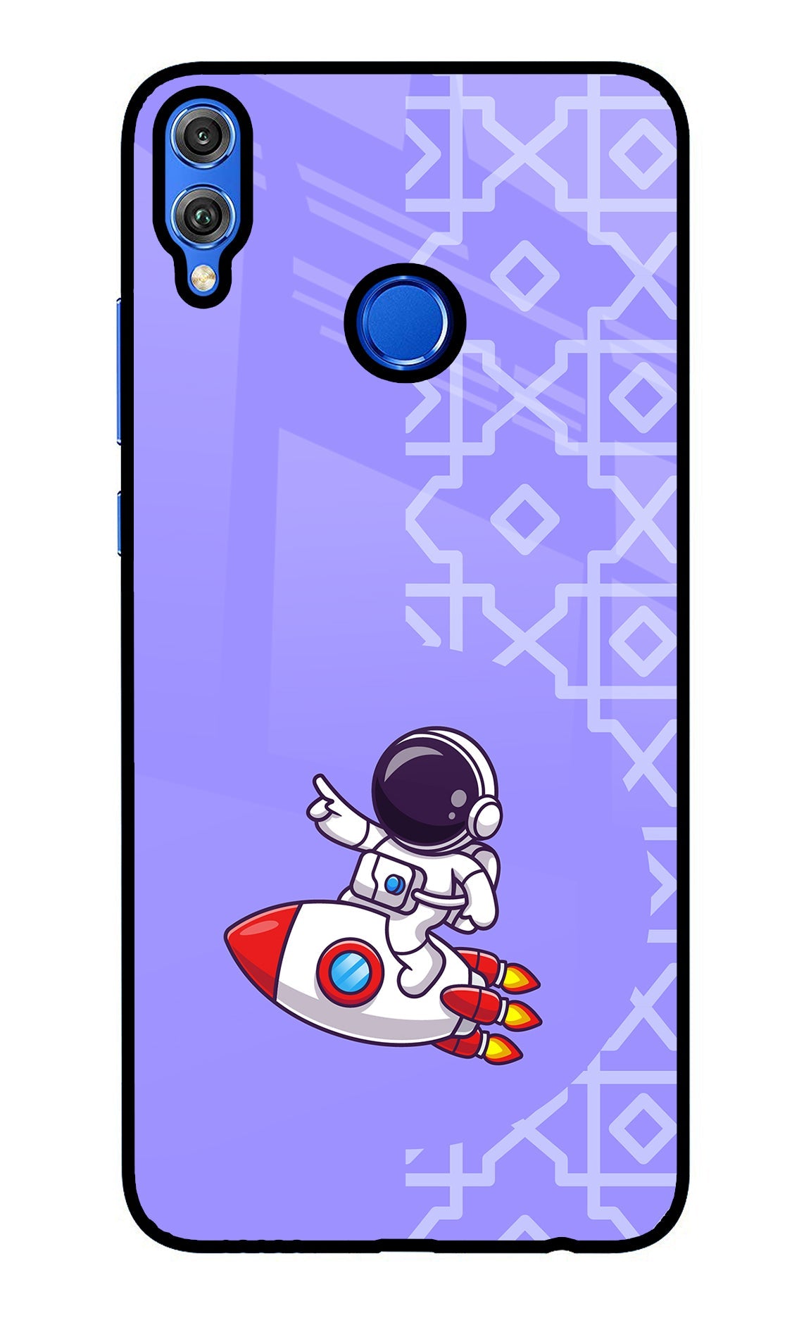 Cute Astronaut Honor 8X Back Cover