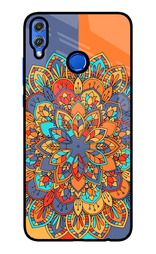 Color Mandala Honor 8X Glass Case