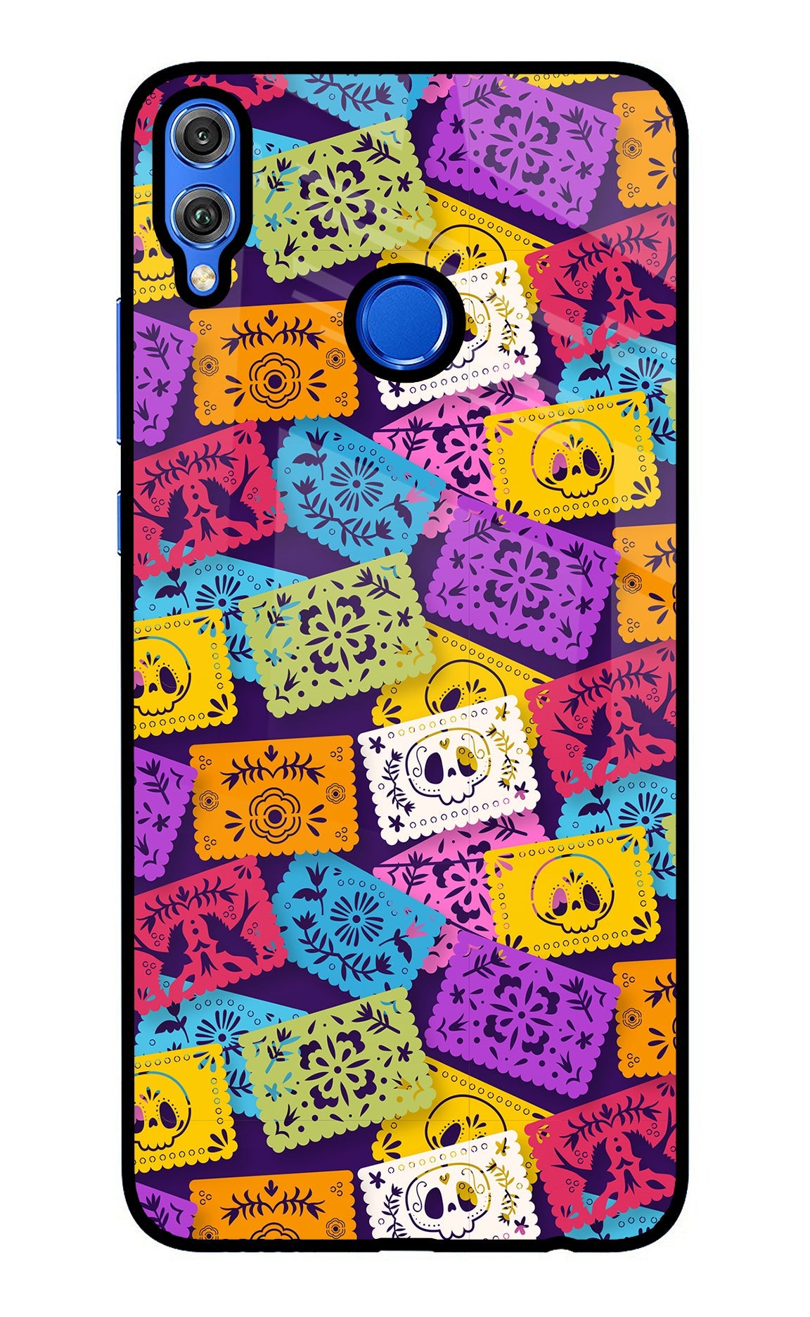 Mexican Pattern Honor 8X Back Cover