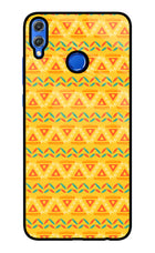 Tribal Pattern Honor 8X Glass Case Back Cover by Casekaro