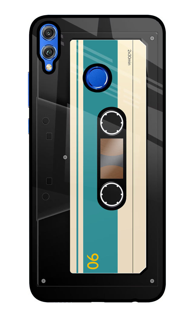 Cassette Honor 8X Glass Case Back Cover by Casekaro