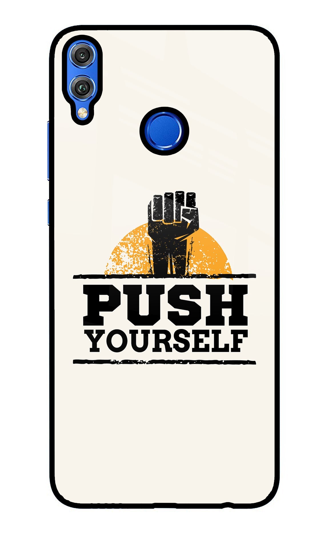 Push Yourself Honor 8X Back Cover