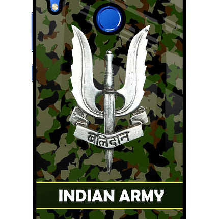 Balidan Indian Logo Honor 8X Glass Case