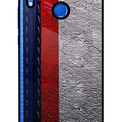 BMW Stripes Honor 8X Glass Case Back Cover by Casekaro
