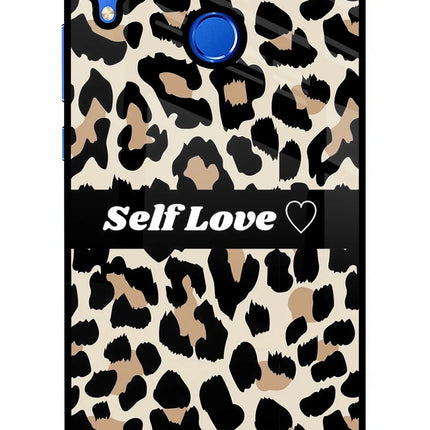 Leopard Print Self Love Honor 8X Glass Case