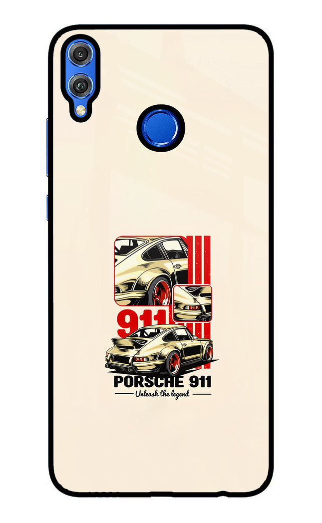 Classic Porsche 911 Honor 8X Glass Case Back Cover by Casekaro